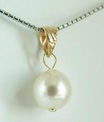 Zonder minimumprijs - Hanger - 18 karaat Geel goud Parel -