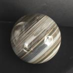 Agaat Bol - Hoogte: 7.96 cm- 630 g - (1), Verzamelen, Mineralen en Fossielen