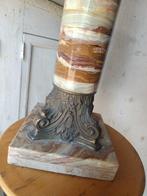 sculptuur, Colonna con capitello - 98 cm - Onyx