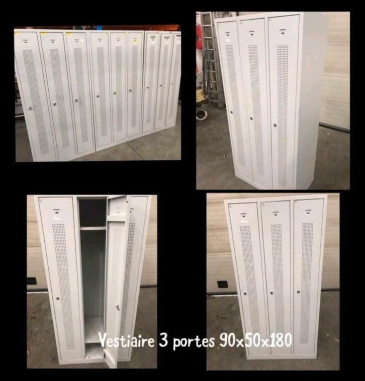 Stock casier vestiaire métallique, Huis en Inrichting, Kasten | Lockerkasten