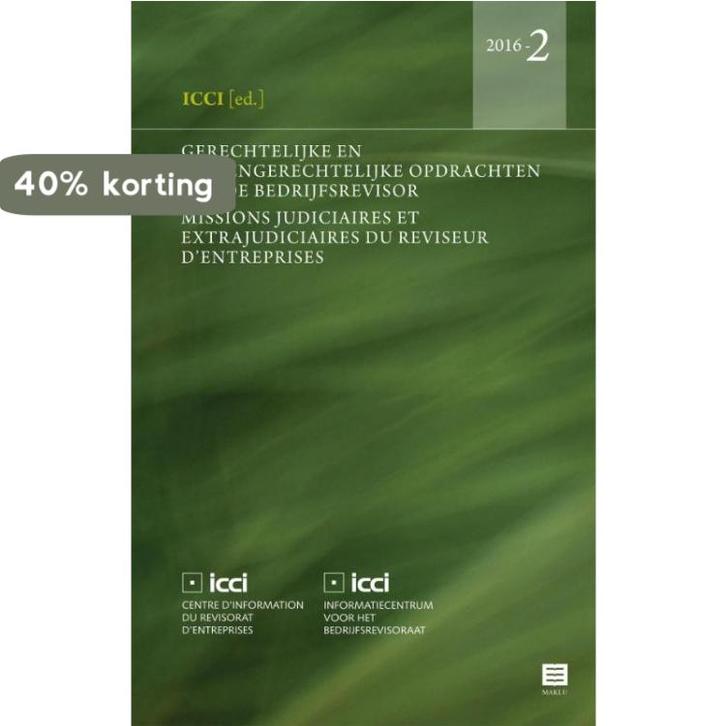 Gerechtelijke en buitengerechtelijke opdrachten van de, Boeken, Economie, Management en Marketing, Zo goed als nieuw, Verzenden