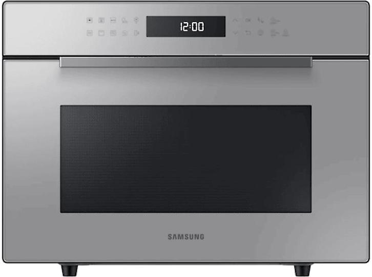 Samsung -  Combi Microgolfoven  - Zilver, Elektronische apparatuur, Microgolfovens, 60 cm of meer, Draaiplateau, Nieuw, Combi-microgolfoven
