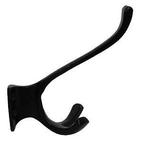 Kapstokhaak Dubbel Groot IJzer zwart, Huis en Inrichting, Woonaccessoires | Kapstokken, Nieuw, Overige materialen