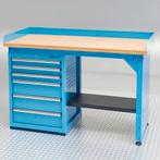 Datona Werkbank PRO met bamboe werkblad en 6 lades - 150 cm, Doe-het-zelf en Bouw, Ophalen of Verzenden, Nieuw