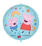 Helium Ballon Peppa Pig Leeg 46cm, Nieuw, Verzenden