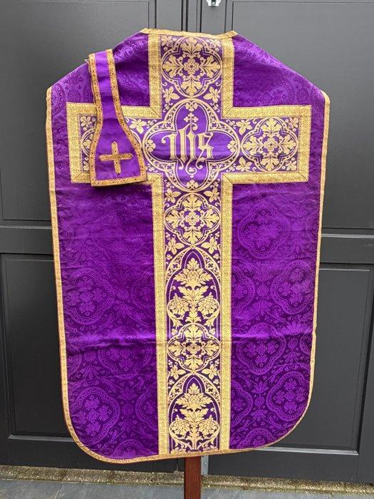 Religieuze en spirituele objecten (2) - Zijde, Borduurwerk,, Antiquités & Art, Art | Art non-occidental