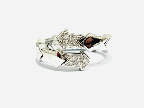 Bvlgari - Ring - Enigma - 18 karaat Witgoud -  0.10ct. tw., Handtassen en Accessoires, Ringen