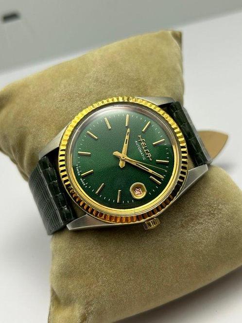 Felca - Green Dial Automatic - Sans Prix de Réserve - Homme, Handtassen en Accessoires, Horloges | Heren