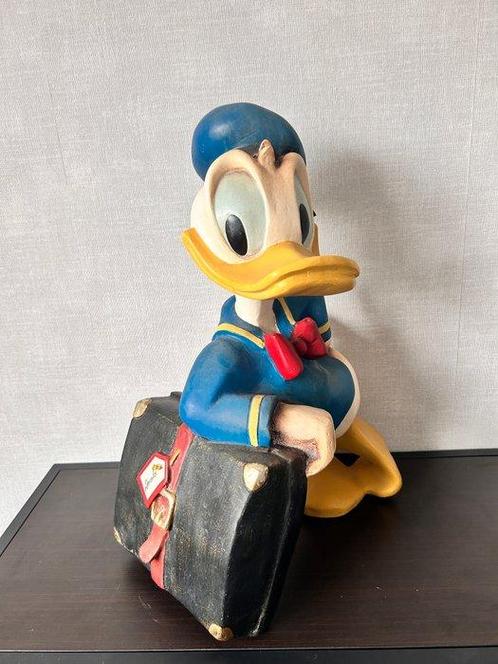 Donald Duck with Suitcase - 1 Statue - Disney, Verzamelen, Disney