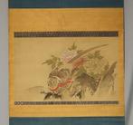 Peony and Pheasant - Met handtekening van Sousen Hokkyo