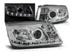 Daylight Chrome LED DRL koplampen geschikt voor VW Bora, Verzenden