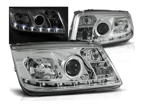 Daylight Chrome LED DRL koplampen geschikt voor VW Bora, Auto-onderdelen, Verlichting, Nieuw, Volkswagen, Verzenden