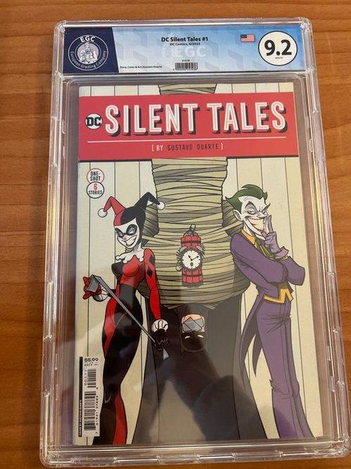 DC Silent Tales #1 - EGC 9.2 - 1 Graded comic - Eerste druk, Boeken, Strips | Comics