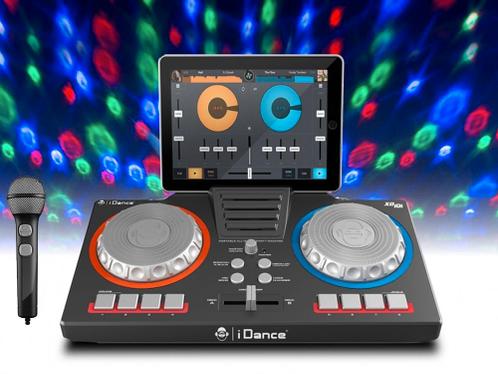 iDance Audio XD101n Zwart portable DJ controller +microfoon