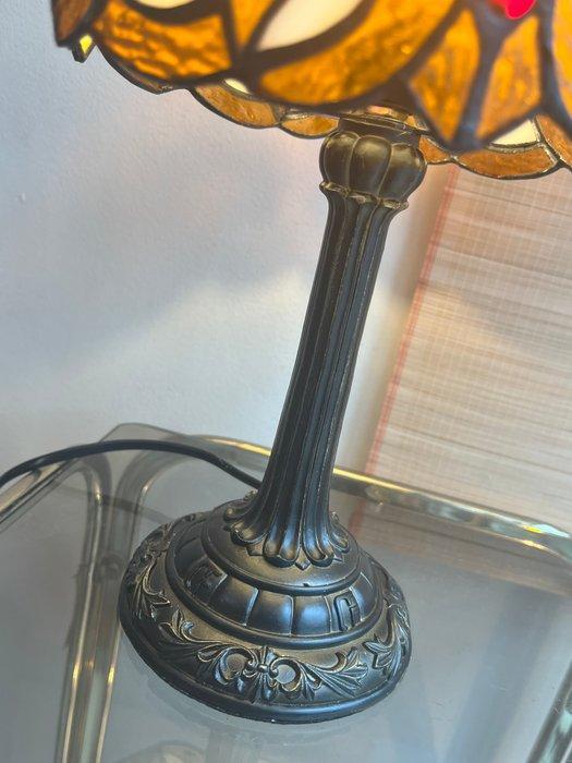 Buffet tafellamp - Glas-in-lood, Antiek en Kunst, Kunst | Designobjecten