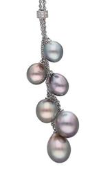 Damiani - Halsketting - 18 karaat Witgoud - Diamanten, Handtassen en Accessoires, Nieuw
