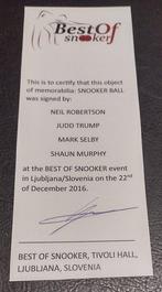 Snooker - Mark Selby, Judd Trump, Neil Robertson & Shaun, Nieuw