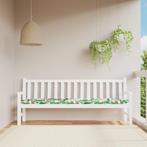 vidaXL Tuinbankkussen 200x50x7 cm stof meerkleurig, Huis en Inrichting, Verzenden, Nieuw