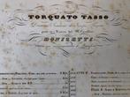 Gaetano Donizetti - Vincenzo Bellini - Torquato Tasso e La, Antiek en Kunst