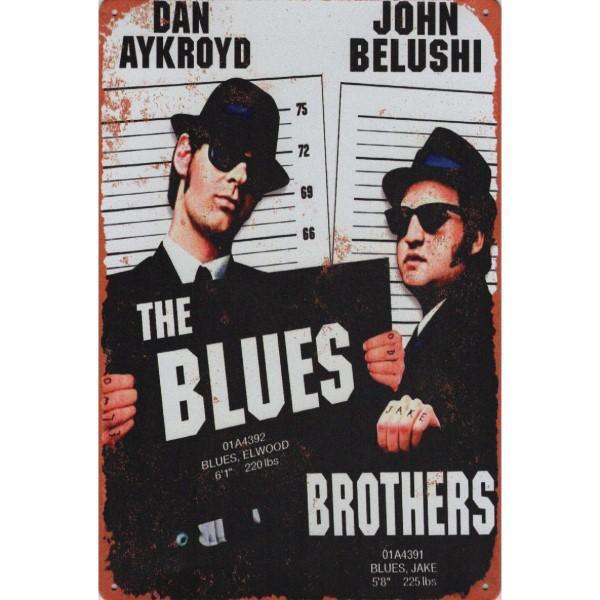Wandbord -  The Blues Brothers, Huis en Inrichting, Woonaccessoires | Wanddecoraties, Nieuw