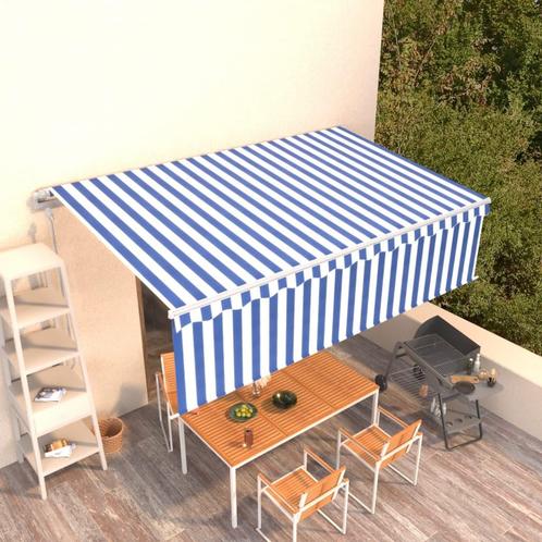 vidaXL Luifel automatisch uittrekbaar met rolgordijn 5x3m, Tuin en Terras, Zonneschermen, Nieuw, Verzenden