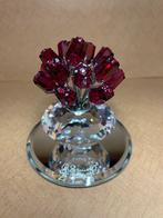 Swarovski - Figurine - Jubileum Vaas met Robijnrode Rozen