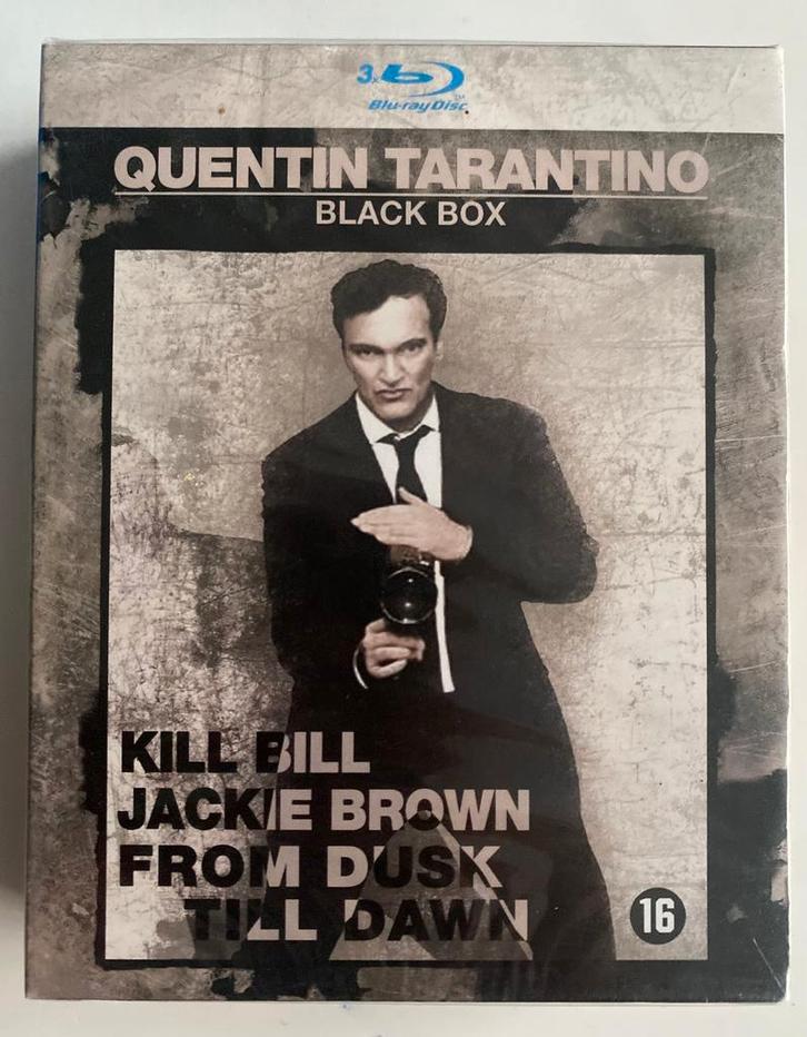 QUENTIN TARANTINO BLACK BOX KILL BILL / JACKIE BROWN / FROM, Cd's en Dvd's, Blu-ray, Gebruikt
