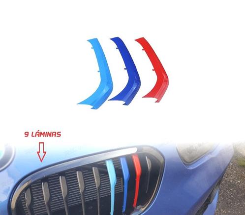 BANDES DE CALANDRE TRICOLOR POUR BMW M SÉRIE 1 F20 F21 LCI 1, Auto-onderdelen, Carrosserie, Verzenden