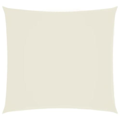 Creme Zonnescherm Vierkant 4x4m | Retour Deal | Waterdicht!, Tuin en Terras, Zonneschermen, 250 cm tot 450 cm, Nieuw, Overige typen