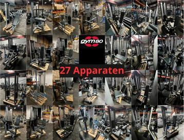 Gym80 Kracht Set | 27 Apparaten | Single Stations