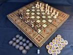 Schaakspel - splendide Jeux déchecs et Backgammon -