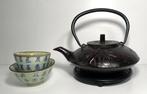 Nanbu Tekki - Theepot (3) - Tetsubin traditioneel - Japanse