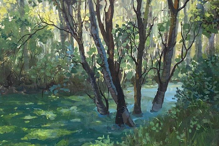 Marein Konijn - Hidden Light, Antiek en Kunst, Kunst | Schilderijen | Modern