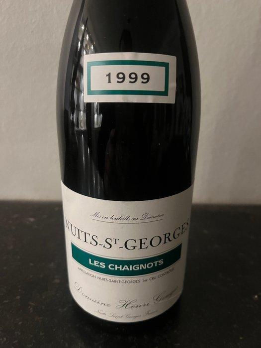 1999 Domaine Henri Gouges Les Chaignots - Nuits St., Collections, Vins