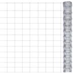 vidaXL Tuinhek 50x1,25 m gegalvaniseerd staal zilverkleurig, Verzenden, Nieuw