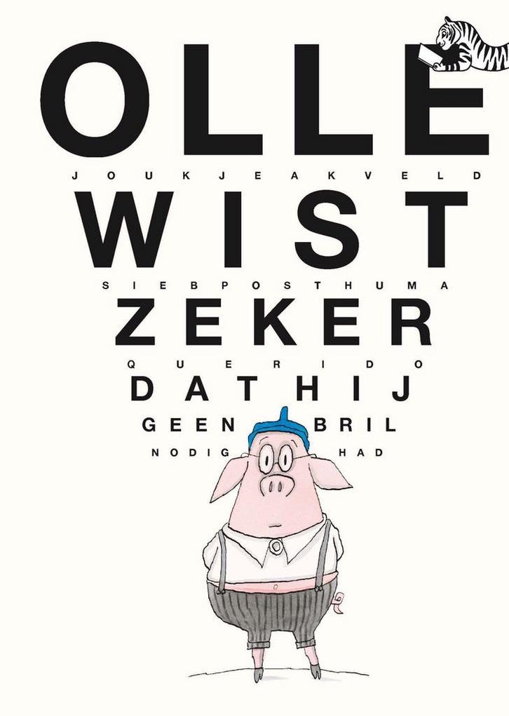 Tijgerlezen - Olle wist zeker dat hij geen bril nodig had, Antiek en Kunst, Antiek | Boeken en Manuscripten, Verzenden
