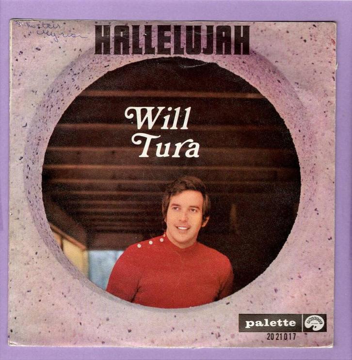 Will Tura – Zonneschijn / Hallelujah (1-7-Vinyl-Single), Cd's en Dvd's, Vinyl Singles, Ophalen of Verzenden