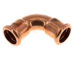 Raccord à sertir coudé 90deg - 22mm Femelle - Alliage de, Bricolage & Construction, Verzenden