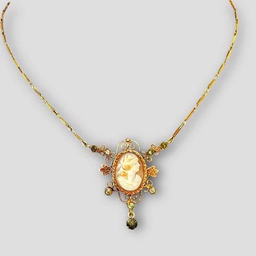 Collier - 18 carats Or rose, Handtassen en Accessoires, Kettingen