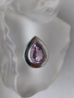 Argent, Améthyste - Pendentif - Style Art déco