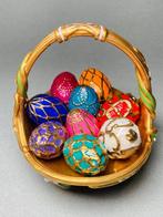 Decoratief ornament - Franklin Mint - Lentebak met eieren -, Antiek en Kunst