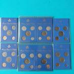 België. Mint set 1972 - 1974 (Zonder minimumprijs), Postzegels en Munten