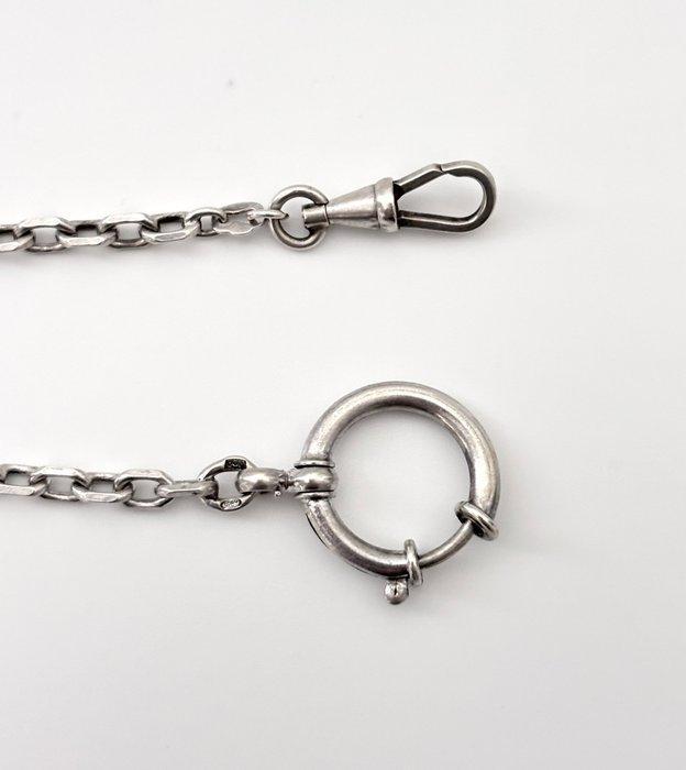 835 zilver - Ketting - Zakhorlogeketting, Bijoux, Sacs & Beauté, Montres | Hommes