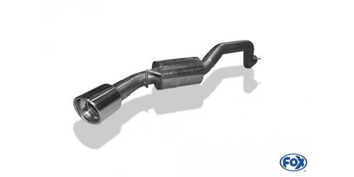 FOX Mazda 3 BL - Diesel einddemper - 1x 100 type 17, Auto-onderdelen, Uitlaatsystemen, Nieuw, Verzenden