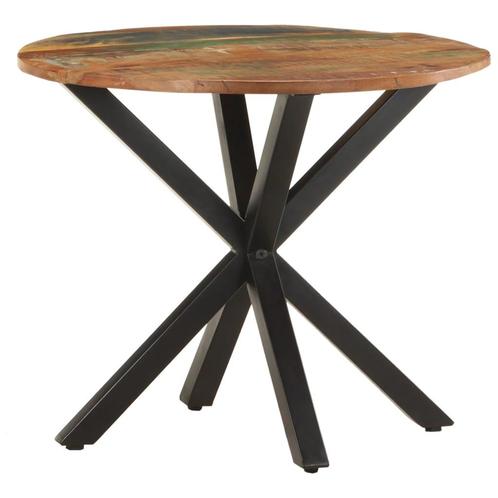 vidaXL Table dappoint 68x68x56 cm Bois de récupération, Maison & Meubles, Tables | Tables de salon, Neuf, Envoi