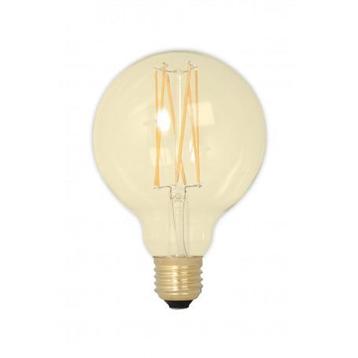 Vintage LED Lamp 240V 4W 320lm E27 GLB95 GOLD 2100K Dimba...