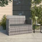 Poly Rattan Tuinbank met Kussens | Tweede Kansje | OP=OP!, Verzenden, Nieuw
