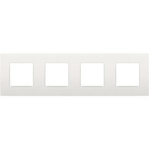 Niko - plaque de recouvrement (71 mm) quadruple horizontale,, Doe-het-zelf en Bouw, Overige Doe-Het-Zelf en Bouw