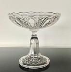 Val Saint Lambert - Saladier - Coupe Art déco sur pied, avec, Antiquités & Art