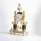 Pendule Louis XVI - Verguld brons - 1790, Antiek en Kunst